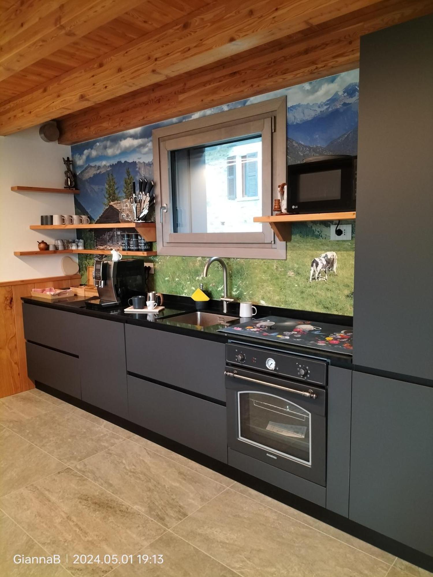 Beb Aria Di Montagna Bed & Breakfast Forcola Eksteriør bilde